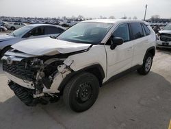 Salvage cars for sale at Sikeston, MO auction: 2022 Toyota Rav4 LE