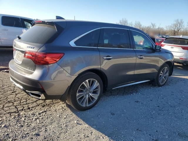 2017 Acura MDX Technology