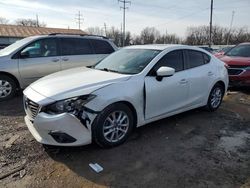 Mazda 3 Grand Touring salvage cars for sale: 2016 Mazda 3 Grand Touring