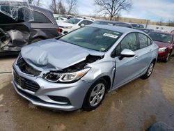 Salvage cars for sale from Copart Bridgeton, MO: 2017 Chevrolet Cruze LS