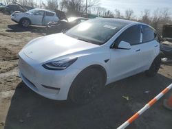 Salvage cars for sale from Copart Baltimore, MD: 2022 Tesla Model Y