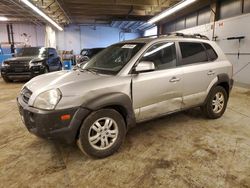 Salvage cars for sale at Wheeling, IL auction: 2006 Hyundai Tucson GLS