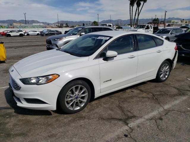 2017 Ford Fusion SE Hybrid