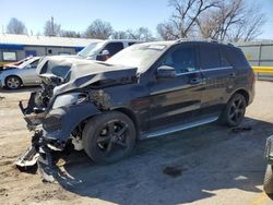 Salvage cars for sale at Wichita, KS auction: 2016 Mercedes-Benz GLE 350