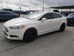 Salvage cars for sale at Anthony, TX auction: 2014 Ford Fusion Titanium