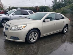 Salvage cars for sale at San Martin, CA auction: 2013 Chevrolet Malibu 1LT