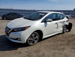 Salvage cars for sale from Copart Fredericksburg, VA: 2022 Nissan Leaf SV