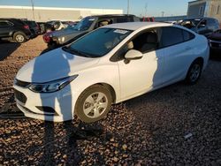 Vehiculos salvage en venta de Copart Phoenix, AZ: 2018 Chevrolet Cruze LS