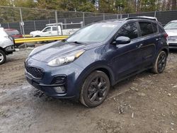 Salvage cars for sale at Waldorf, MD auction: 2022 KIA Sportage S