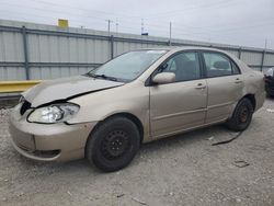 Salvage cars for sale at auction: 2005 Toyota Corolla CE