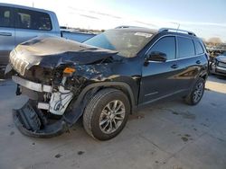 Vehiculos salvage en venta de Copart Grand Prairie, TX: 2021 Jeep Cherokee Latitude Plus