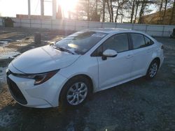 Toyota salvage cars for sale: 2022 Toyota Corolla LE