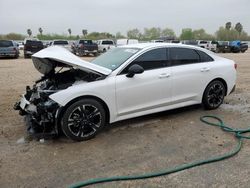 Salvage cars for sale at Mercedes, TX auction: 2021 KIA K5 GT Line