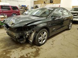 Salvage cars for sale at Ham Lake, MN auction: 2015 Ford Fusion Titanium Phev