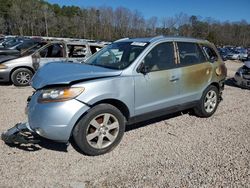 Salvage cars for sale at Knightdale, NC auction: 2008 Hyundai Santa FE SE
