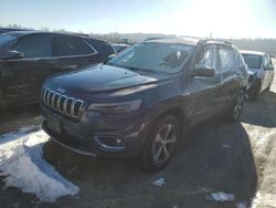 Jeep salvage cars for sale: 2019 Jeep Cherokee Limited