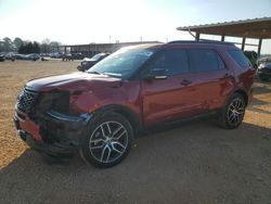 Ford salvage cars for sale: 2018 Ford Explorer Sport