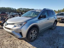 Salvage cars for sale at Florence, MS auction: 2018 Toyota Rav4 LE