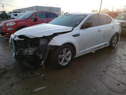 Salvage cars for sale from Copart Chicago Heights, IL: 2015 KIA Optima LX