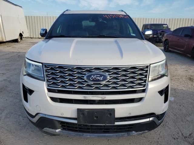 2018 Ford Explorer Platinum