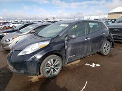 Salvage cars for sale at Brighton, CO auction: 2013 Nissan Leaf S