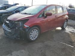 Salvage cars for sale at Chicago Heights, IL auction: 2016 Nissan Versa Note S