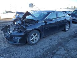 Salvage cars for sale at Dyer, IN auction: 2016 Chevrolet Malibu LS