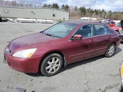 Salvage cars for sale from Copart Exeter, RI: 2005 Honda Accord EX