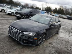 Salvage cars for sale from Copart Madisonville, TN: 2017 Audi A4 Premium Plus