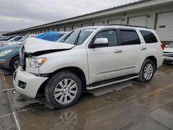 Toyota Sequoia salvage cars for sale: 2015 Toyota Sequoia Platinum