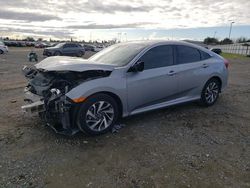 Honda Civic salvage cars for sale: 2017 Honda Civic EX