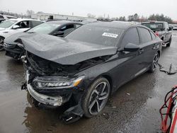 Honda Accord Sport salvage cars for sale: 2020 Honda Accord Sport