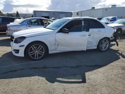 Salvage cars for sale at Vallejo, CA auction: 2014 Mercedes-Benz C 250