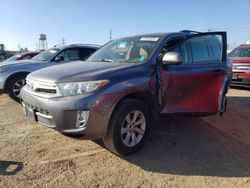 Salvage cars for sale from Copart Chicago Heights, IL: 2012 Toyota Highlander Hybrid