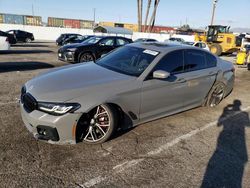 BMW M5 salvage cars for sale: 2022 BMW M550XI