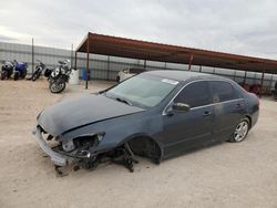Salvage cars for sale from Copart Andrews, TX: 2004 Honda Accord LX
