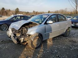 Salvage cars for sale at Candia, NH auction: 2010 KIA Rio LX