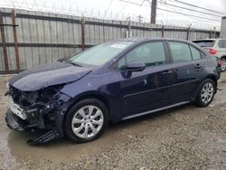 Toyota Corolla LE salvage cars for sale: 2021 Toyota Corolla LE