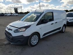 Salvage cars for sale at Miami, FL auction: 2017 Ford Transit Connect XL