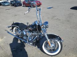 Harley-Davidson salvage cars for sale: 2017 Harley-Davidson Flstc Heritage Softail Classic