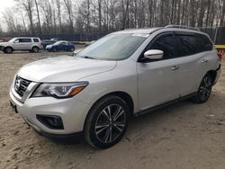 Salvage cars for sale at Waldorf, MD auction: 2019 Nissan Pathfinder S
