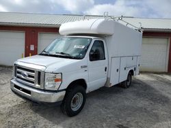 Salvage cars for sale from Copart Ebensburg, PA: 2012 Ford Econoline E350 Super Duty Cutaway Van