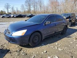 Salvage cars for sale at Waldorf, MD auction: 2003 Honda Accord LX