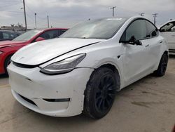 Salvage cars for sale from Copart Los Angeles, CA: 2022 Tesla Model Y