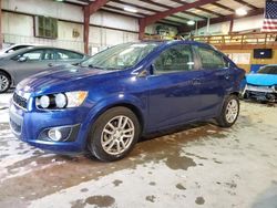 Chevrolet Sonic LT salvage cars for sale: 2014 Chevrolet Sonic LT