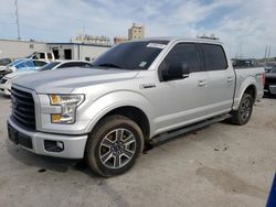 Salvage trucks for sale at New Orleans, LA auction: 2016 Ford F150 Supercrew