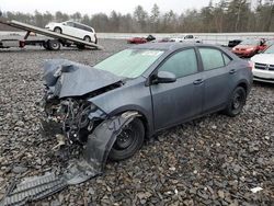 Toyota Corolla L salvage cars for sale: 2017 Toyota Corolla L