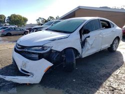 Salvage cars for sale from Copart Hayward, CA: 2015 Chrysler 200 Limited