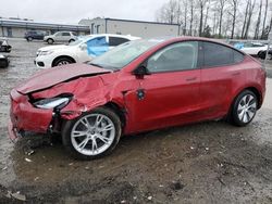 Salvage cars for sale at Arlington, WA auction: 2024 Tesla Model Y