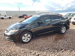 Salvage cars for sale from Copart Phoenix, AZ: 2015 Honda Civic LX